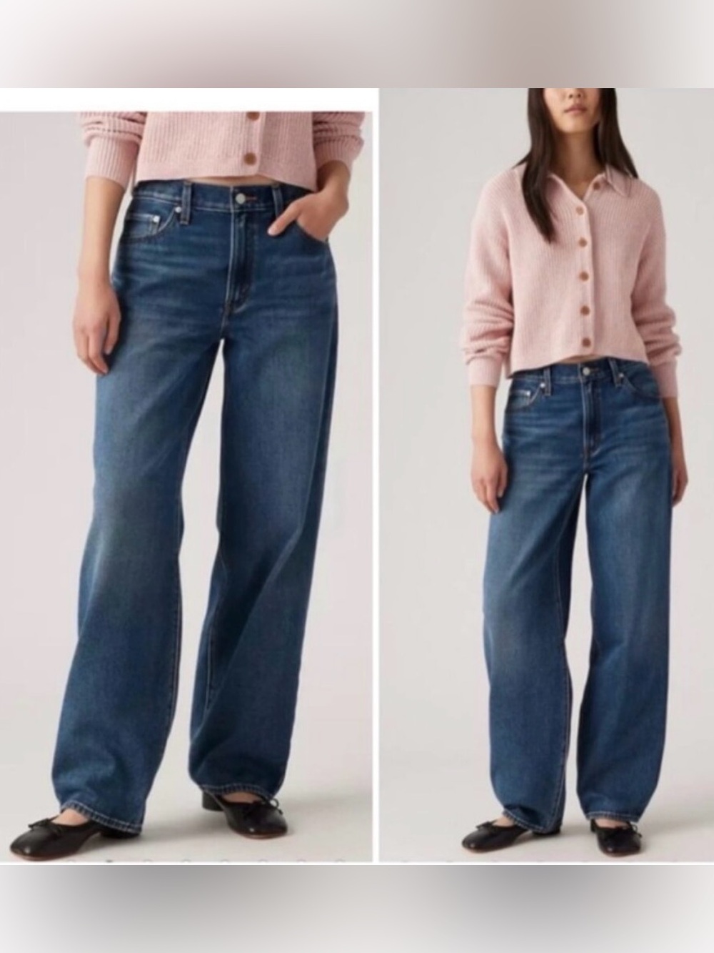 Levi's Premium Women's Baggy Dad Jean 90's Oversized Streetwear Boho Size 27 EUC